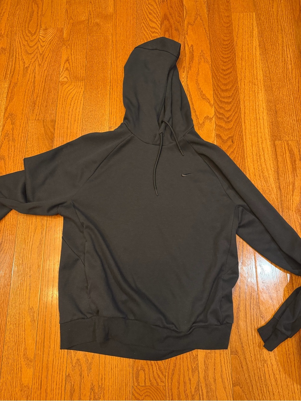 Nike Men’s Black Crewneck Hoodie Pullover